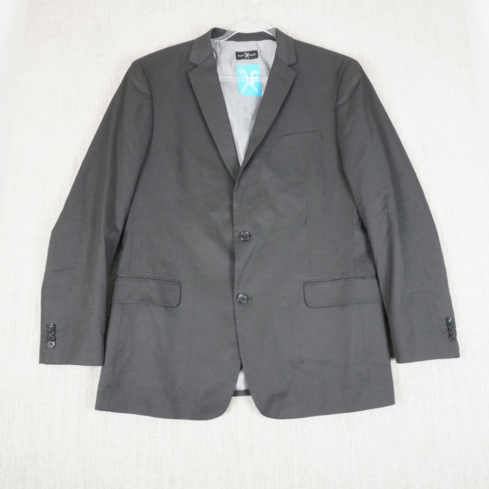 Marc Ecko Mens Grey Blazer Sport Coat Size 42R 2 Button